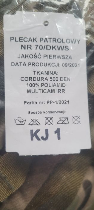 Patrolowy plecak wojsk specjalnych