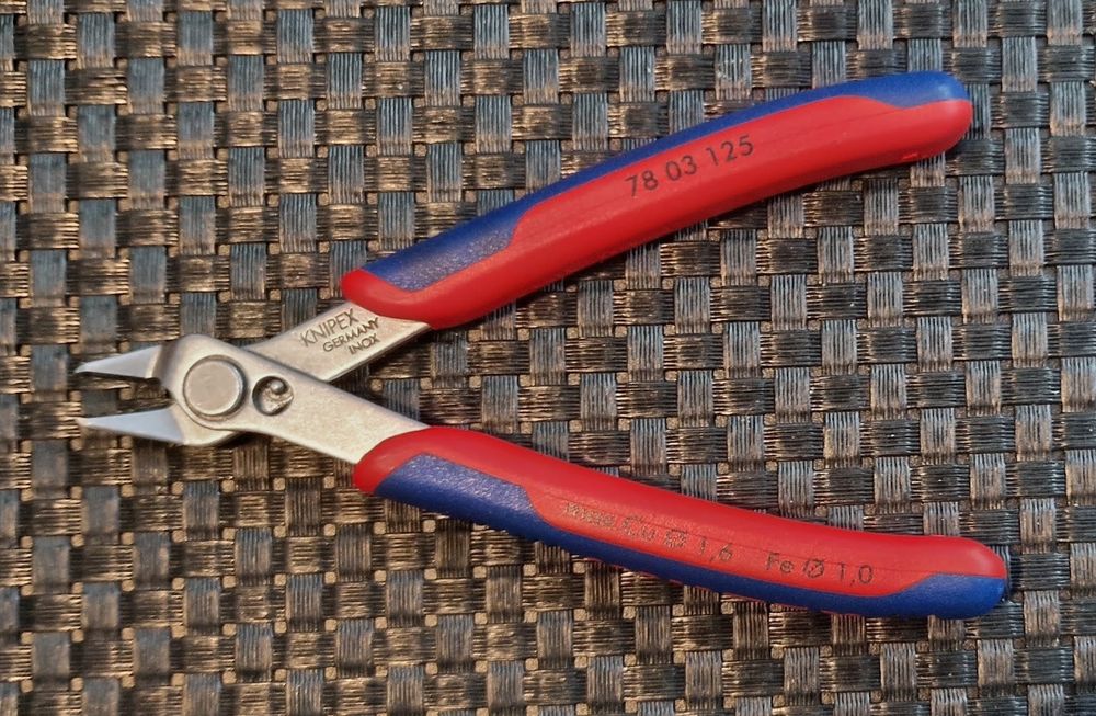 Szczypce - KNIPEX Super Knips - 125 mm, dla elektroników i mechaników