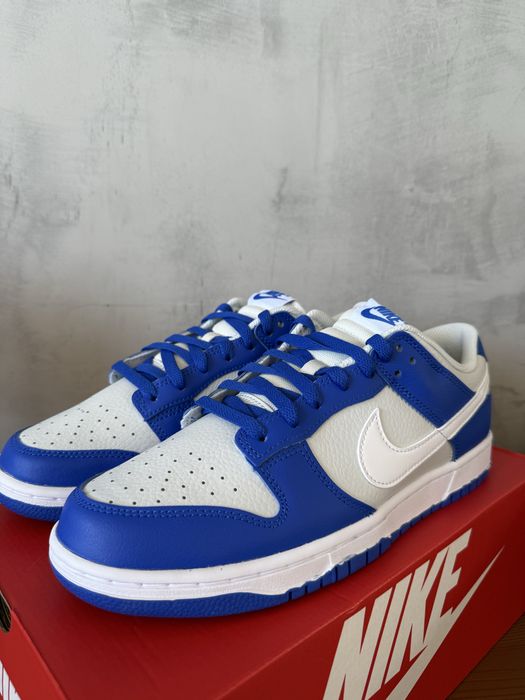Nike Dunk Low Photon Dust/White-Racer Blue