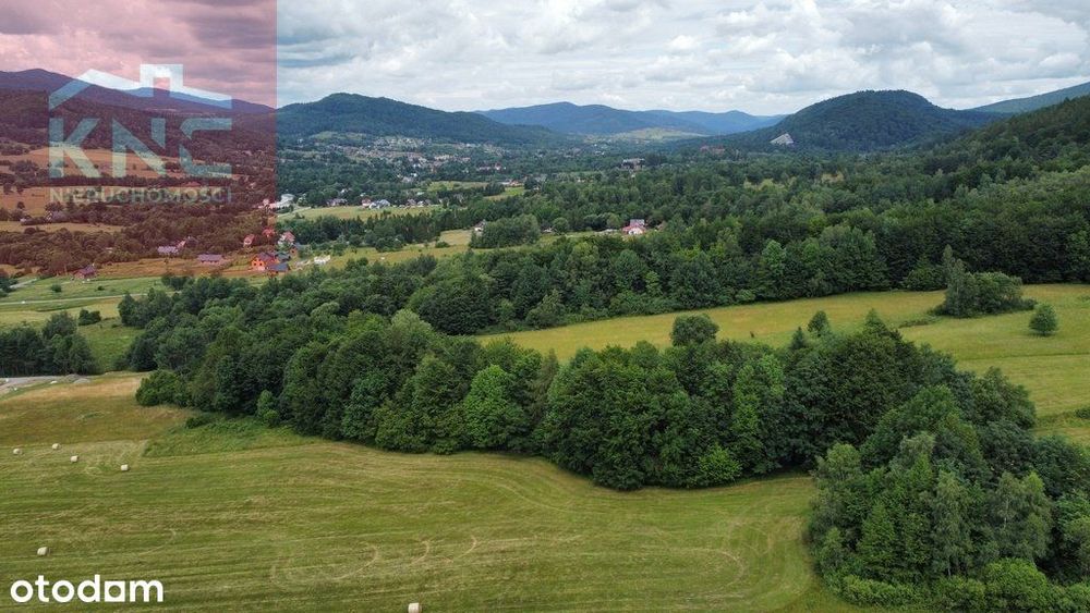 Super widokowa działka budowlana W Wysowej Zdrój