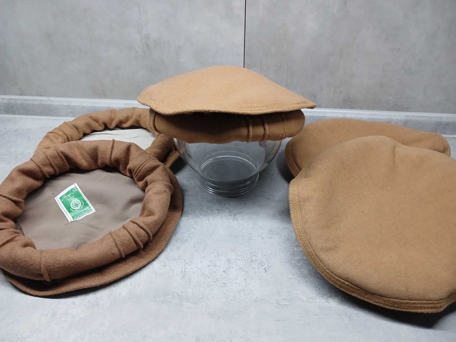 Койот песочная военная шапка из шерсти