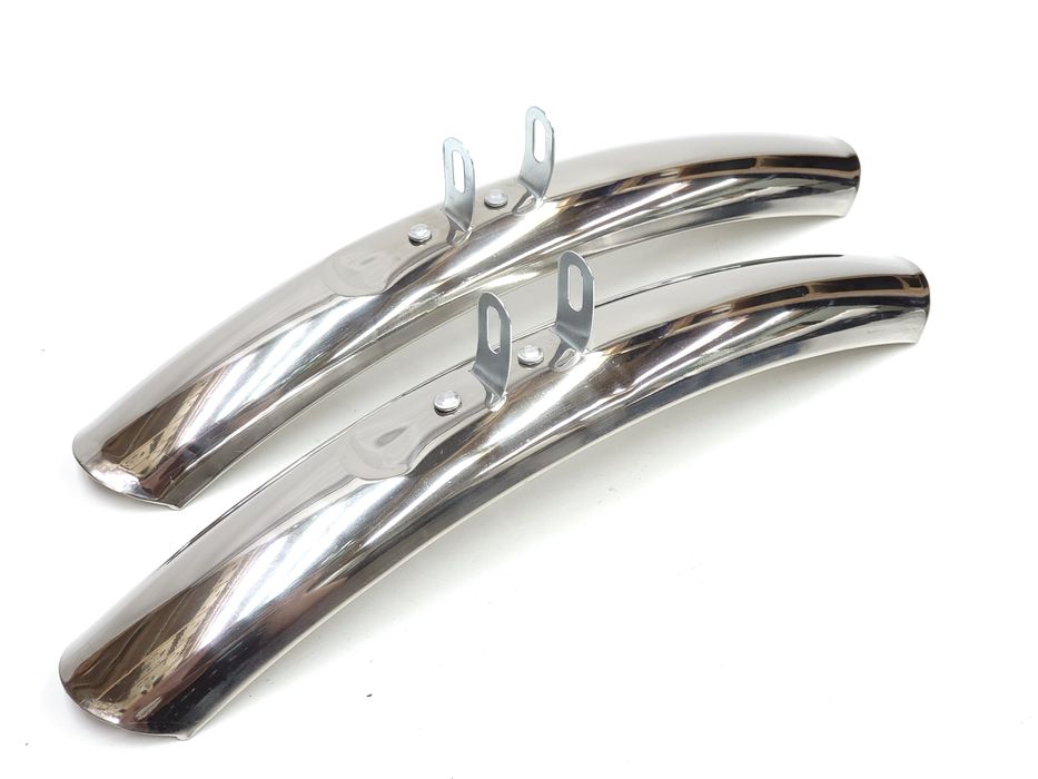 NOWE Błotniki krótkie chromowane ZZR Romet Sport Tempo Sprint