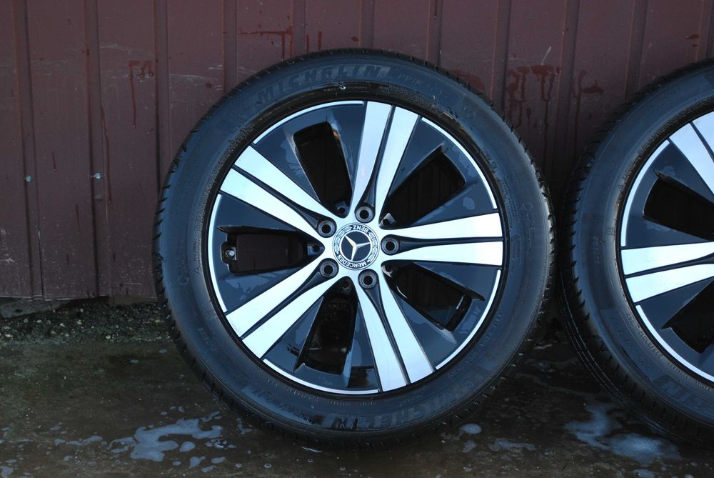 Koła 225 50 + 245 45 R17 5x112 Alufelgi + opony lato Mercedes 8J TPMS