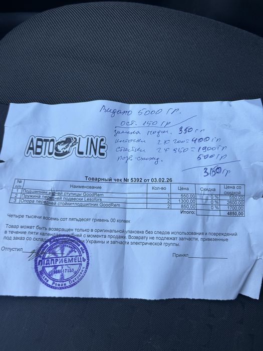 Возможен пригон.