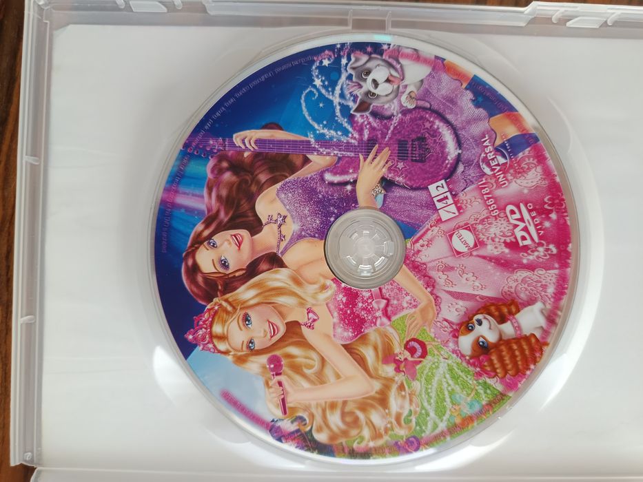 DVD barbie princesa e pop star