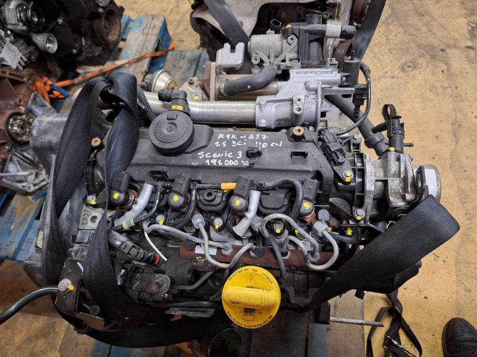Motor usado K9K837 RENAULT SCENIC III 3 1.5 DCI 110CV CONTINENTAL 191.000KM