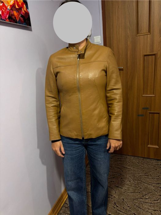 Kurtka skórzana damska