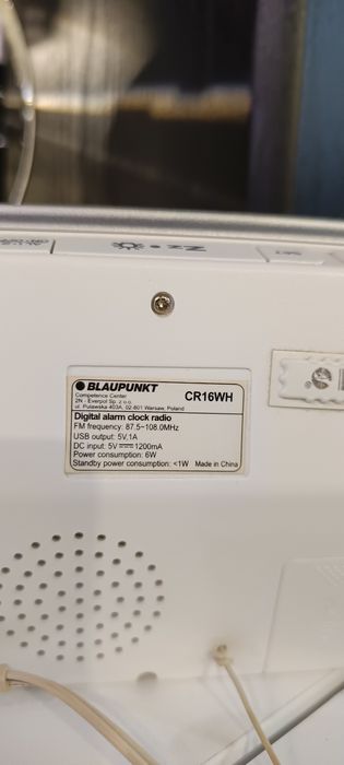 Radio budzik Blaupunkt!