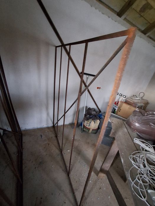 Konstrukcja szkielet stalowy 160x140cm