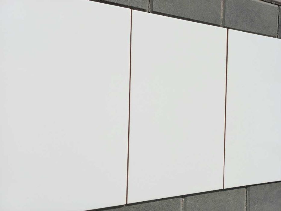Płytka ścienna Biała Błyszcząca 25x40 Gat.1