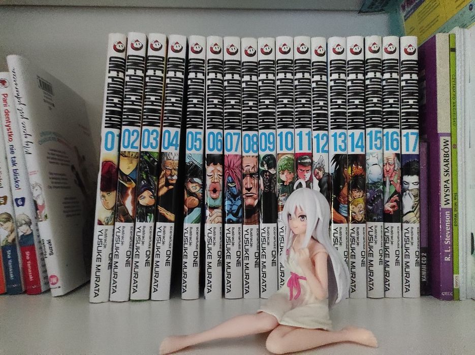Manga. Mangi. One punch Man 1-17
