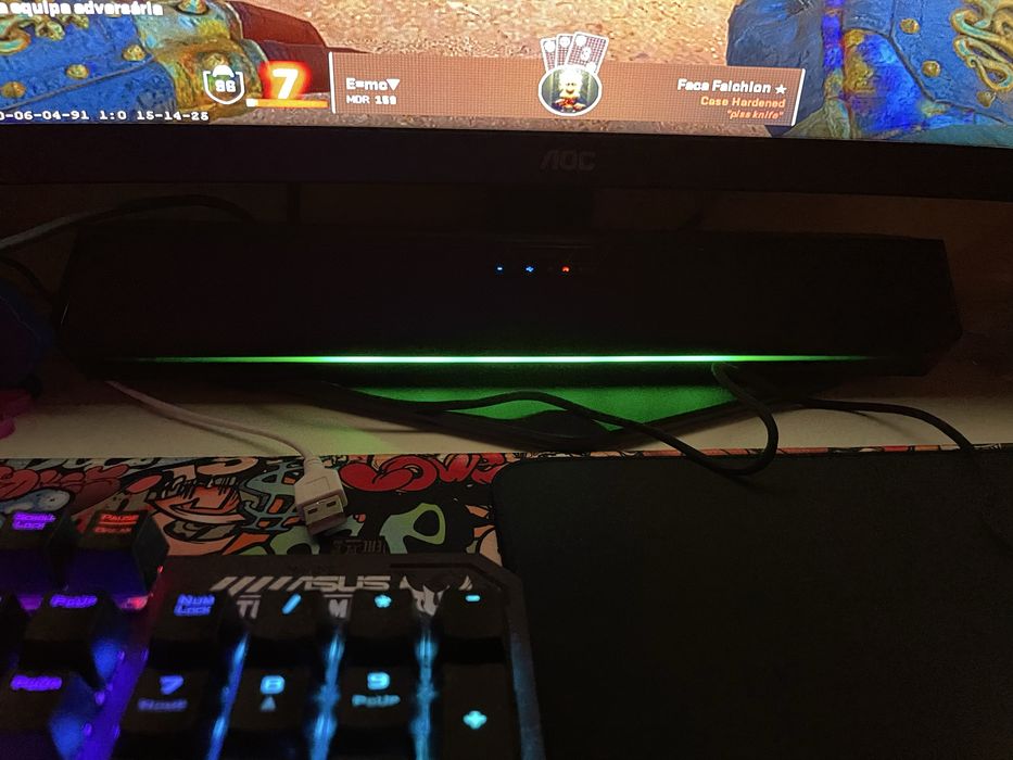 Soundbar Hecate G1500 7.1 Bluetooth RGB Gaming