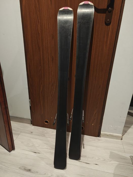 Narty różowe dla dziewczynki 110 cm.