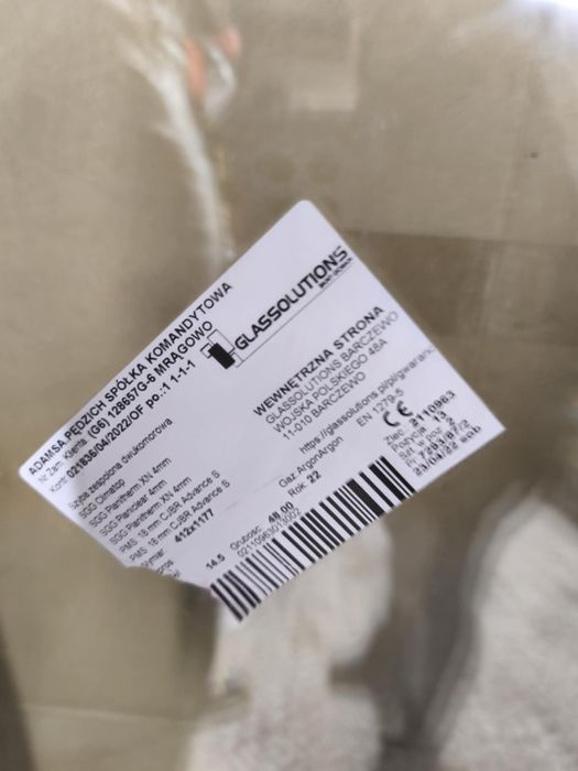 Okno - nowe nigdy nie założone