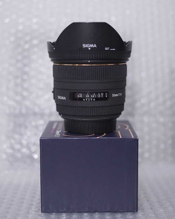Sigma 50mm f/1.4 EX IF DG HSM - Canon EF - Mudei de equipamento