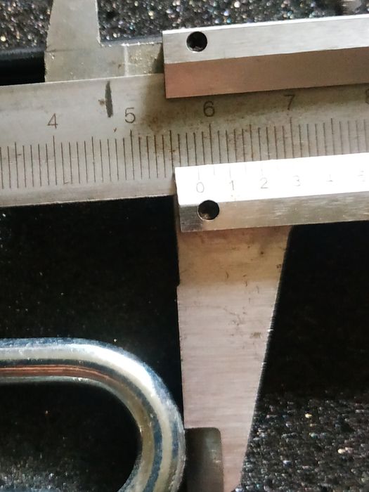 Карабін стальний овал 6мм,рапід.