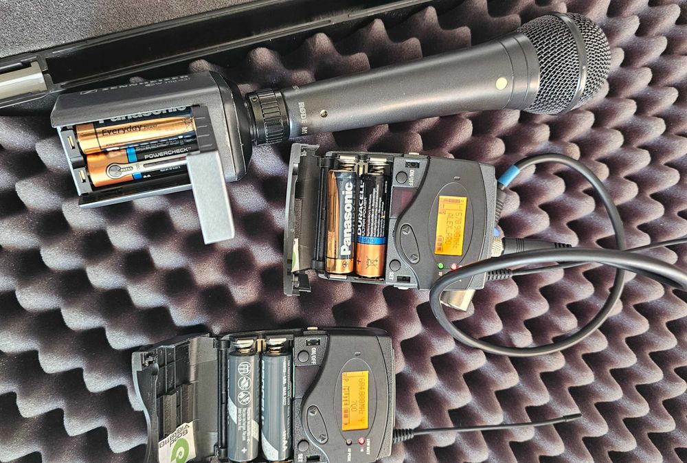 Microfones Sennheiser ew100 G3