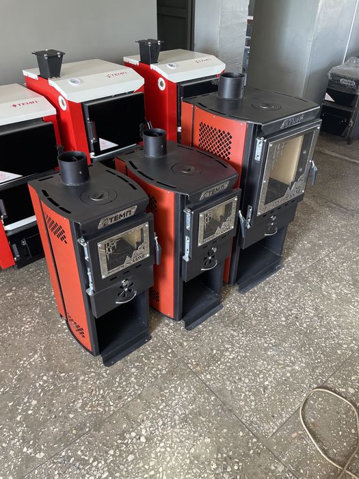 Буржуйка, камін «ЗАТИШОК 4» булерьян. Булерʼян. Котел твердотопливный