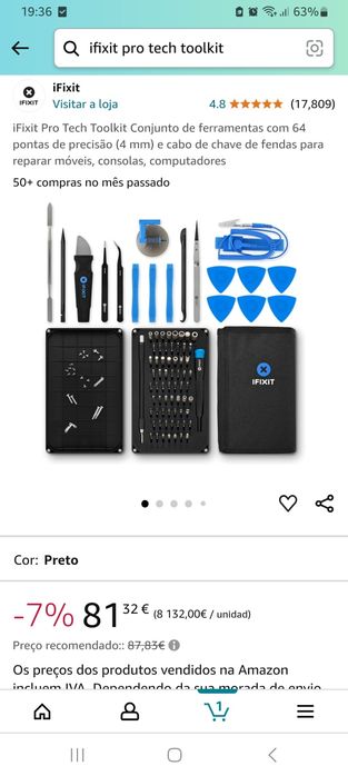 Kit Pro Tech Tool IFIXIT Novo
