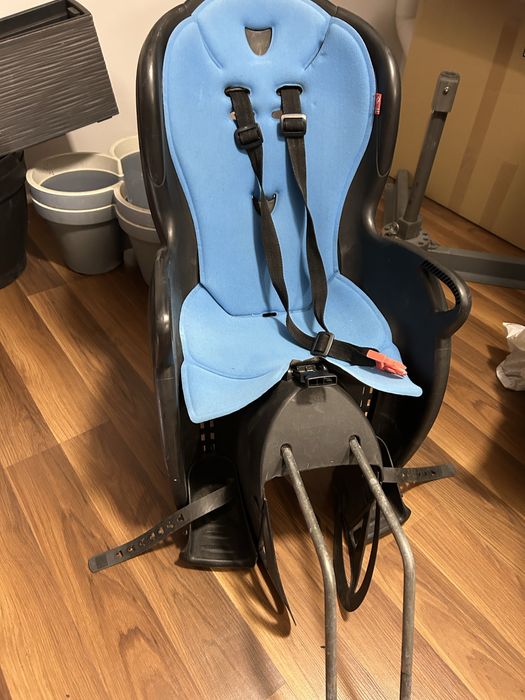 Fotelik rowerowy Hamax dla dziecka Niebieska wkładka