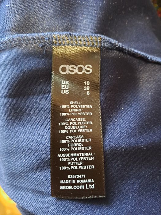 Платье ASOS шифон нарядное