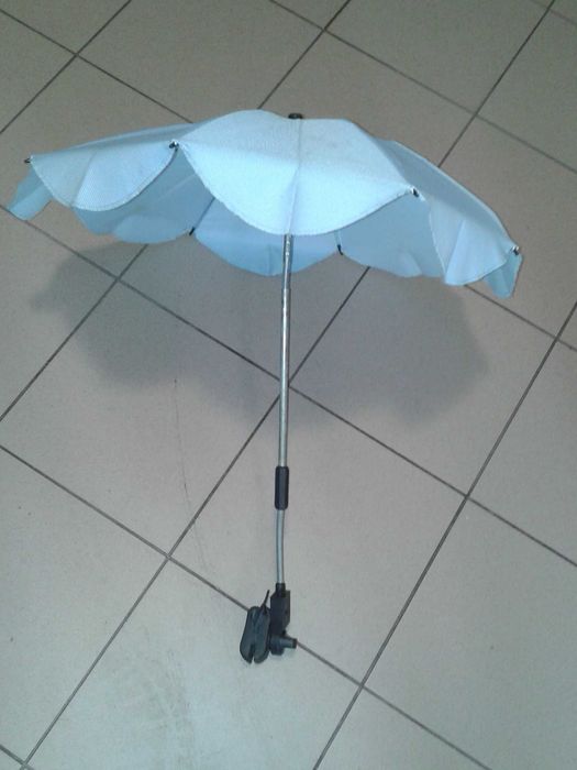 Parasolka do wózka niebieska