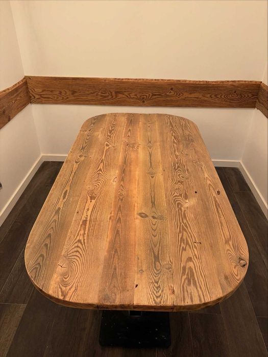 Naturalne drewno DESKI NA ŚCIANĘ rustykalne gotowe do montażu Belki