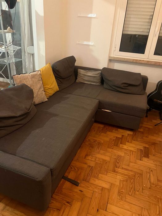 Sofá IKEA com chaise longue