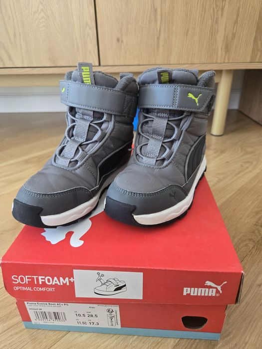 Зимові дитячі черевики Puma evolve boot aс+ps