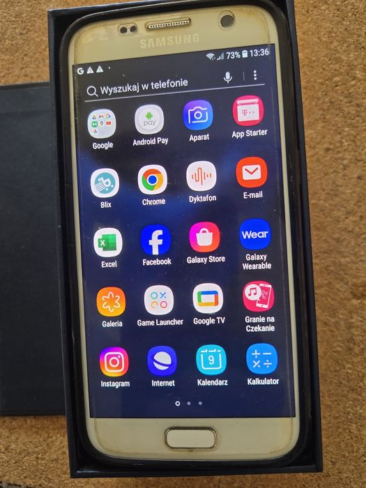 Samsung S7 Galaxy  jak nowy Igiełka