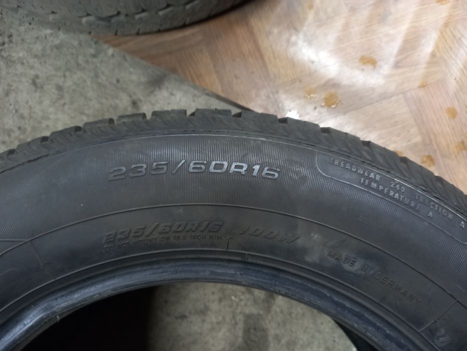Продам шины 235 60 16 Фулда Карат Прогрессио