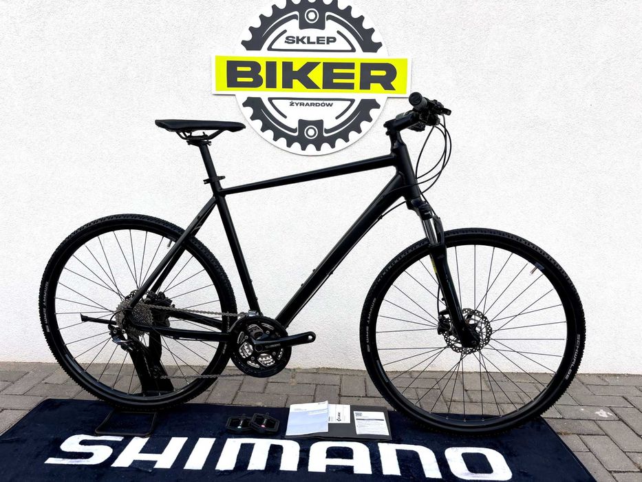 LEKKI Rower Crossowy CUBE NATURE SL 28 Rama 58cm Shimano DEORE XT 3x10