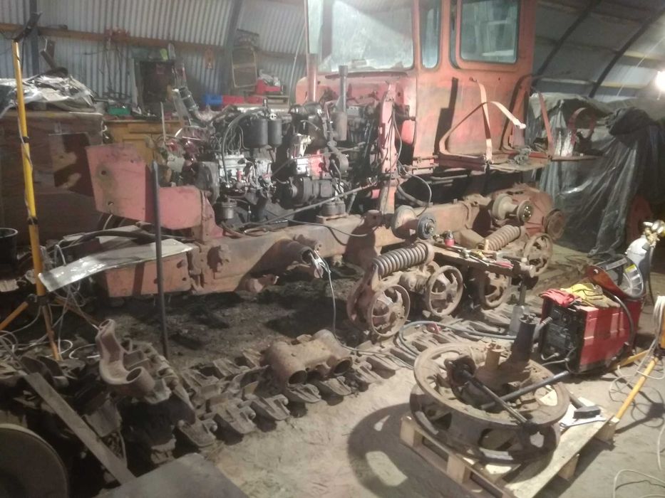 spycharka dt 75 det projekt ciągnik gąsienicowy dt75