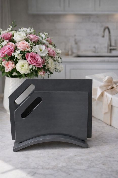 Подарунковий набір кухонних дошок з каменю - ручна робота!