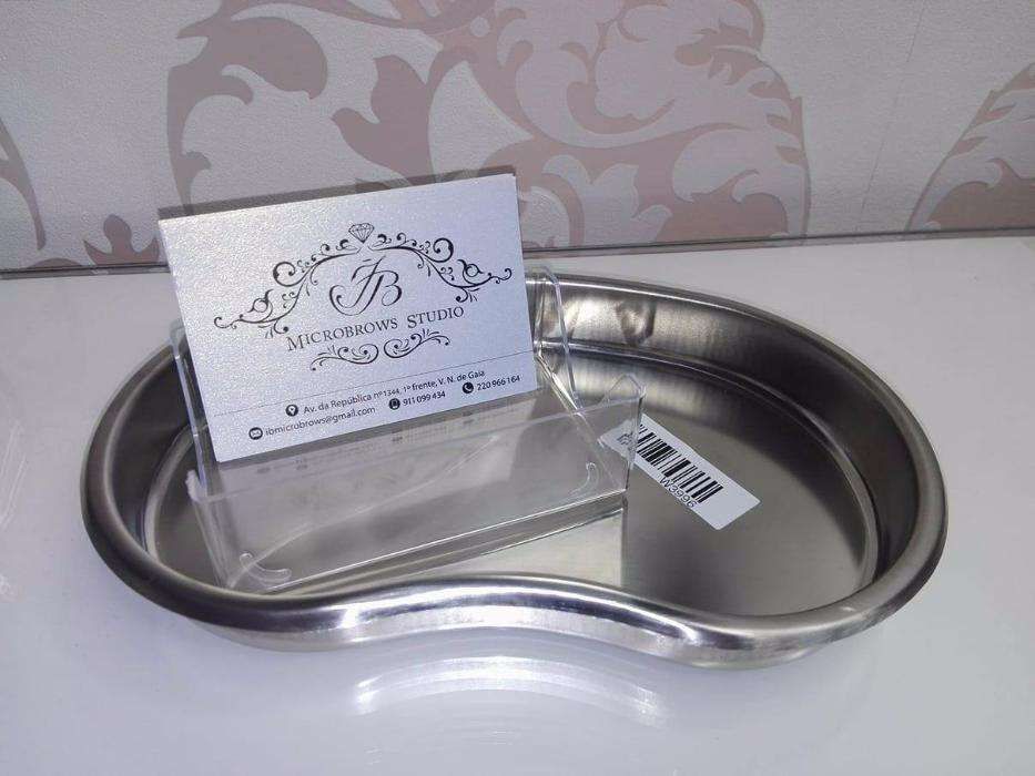 Bandeja de aço inox para Micropigmentação ( Microblading)