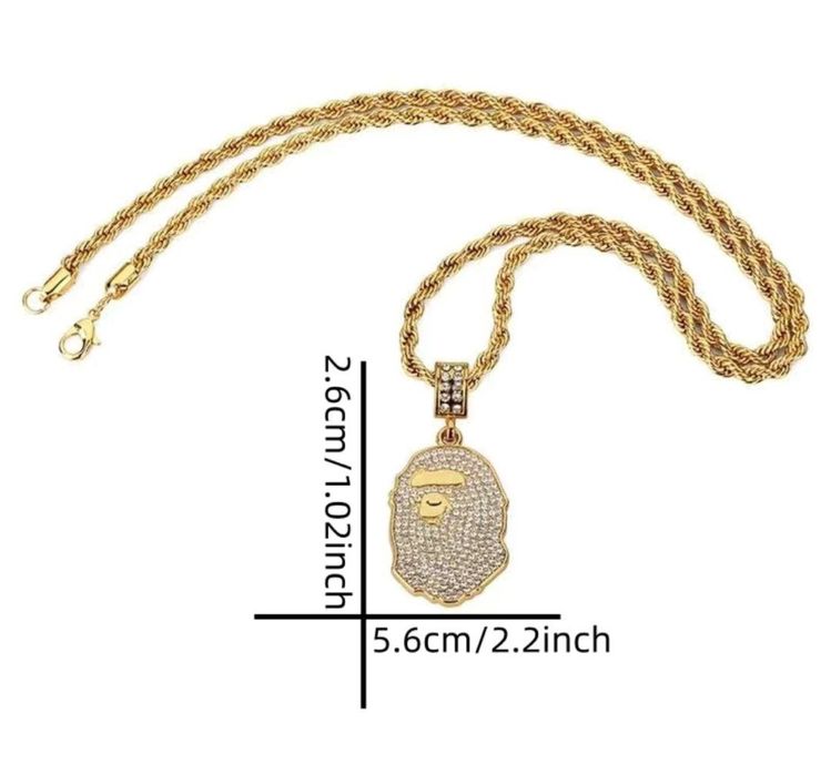 Підвіска на шию BAPE / Кулон Бейп