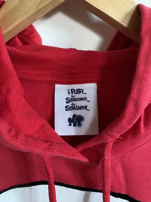 Hoodie Smurfs vermelho e azul C&A