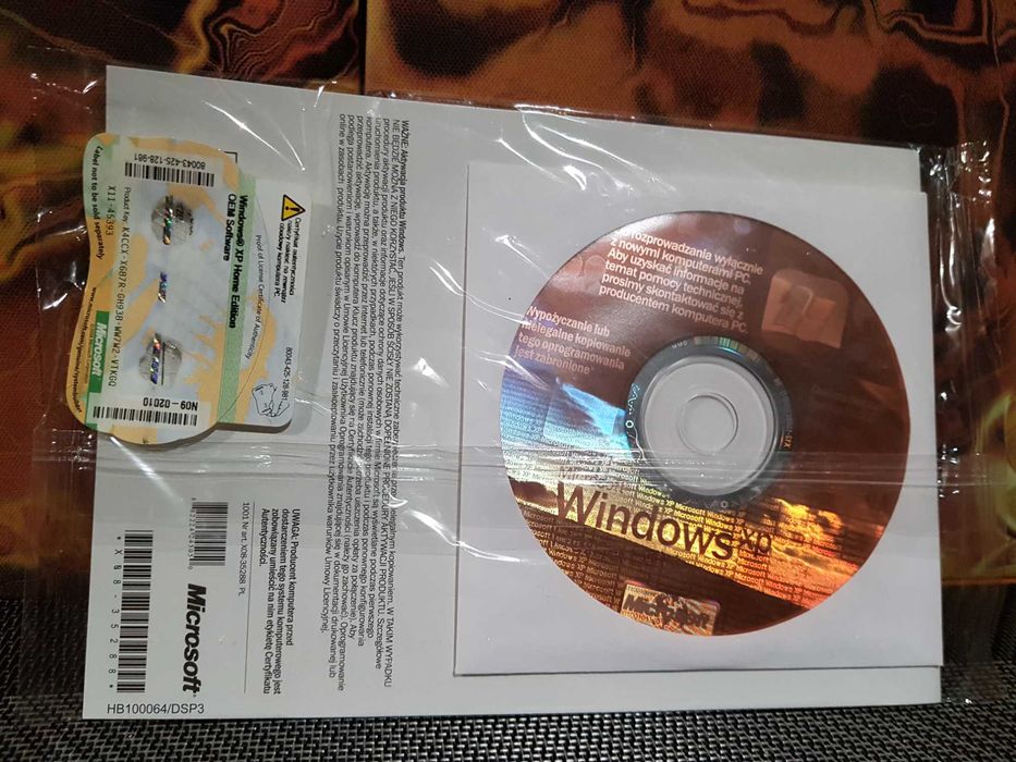 Nowy Windows XP Home Edition 2002