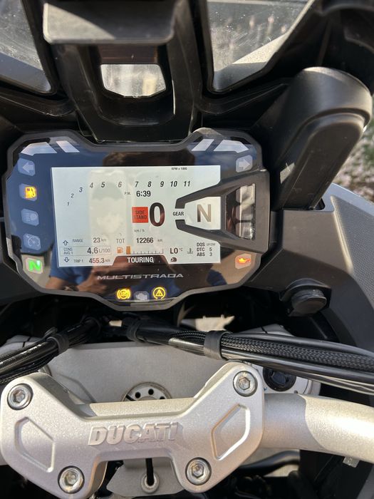 Ducati Multistrada V2S travel