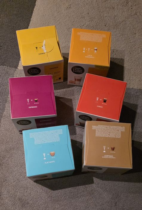 Kapsułki kawa Nescafe Dolce Gusto zestaw