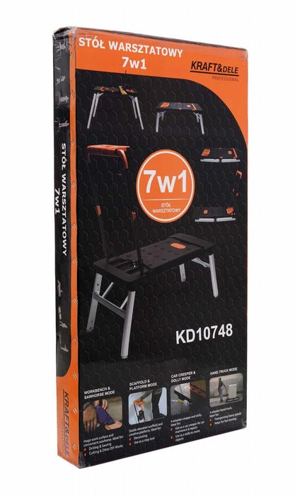 Верстак трансформер 109x55x78 см Kraft&Dele KD10748 з розетками