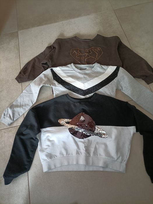 Bluza 134 3 sztuki