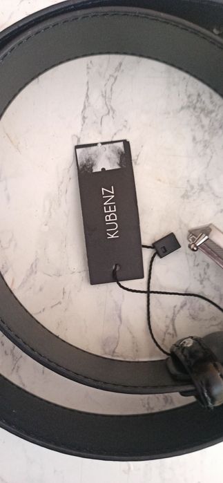 Pasek męski skórzany KUBENZ
