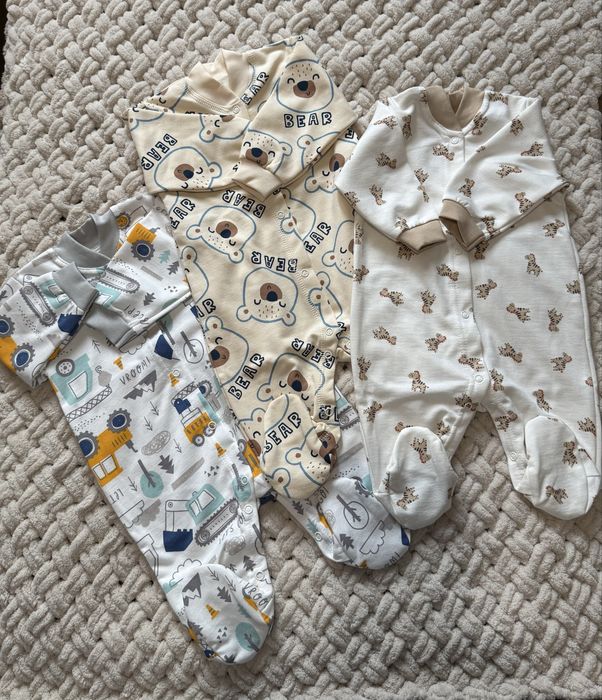 Чоловічки/комплекти з боді/кофтою для немовлят