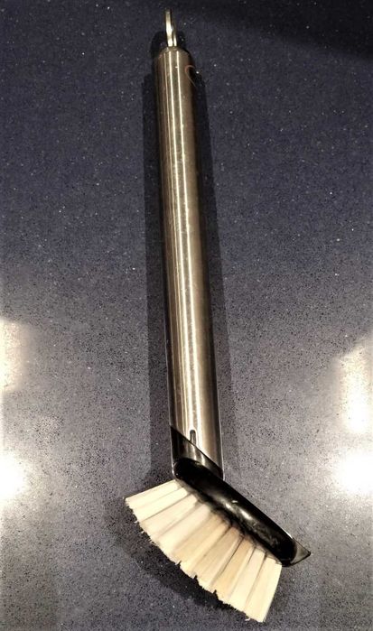 Escova de Cozinha da ROSLE c/ Cabo em Aço Inox 18/10 - IMPECÁVEL!