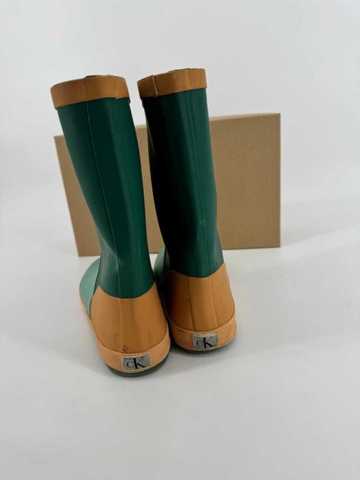 Calvin Klein ck kalosze gumiaki zielone 36 wodoodporne buty