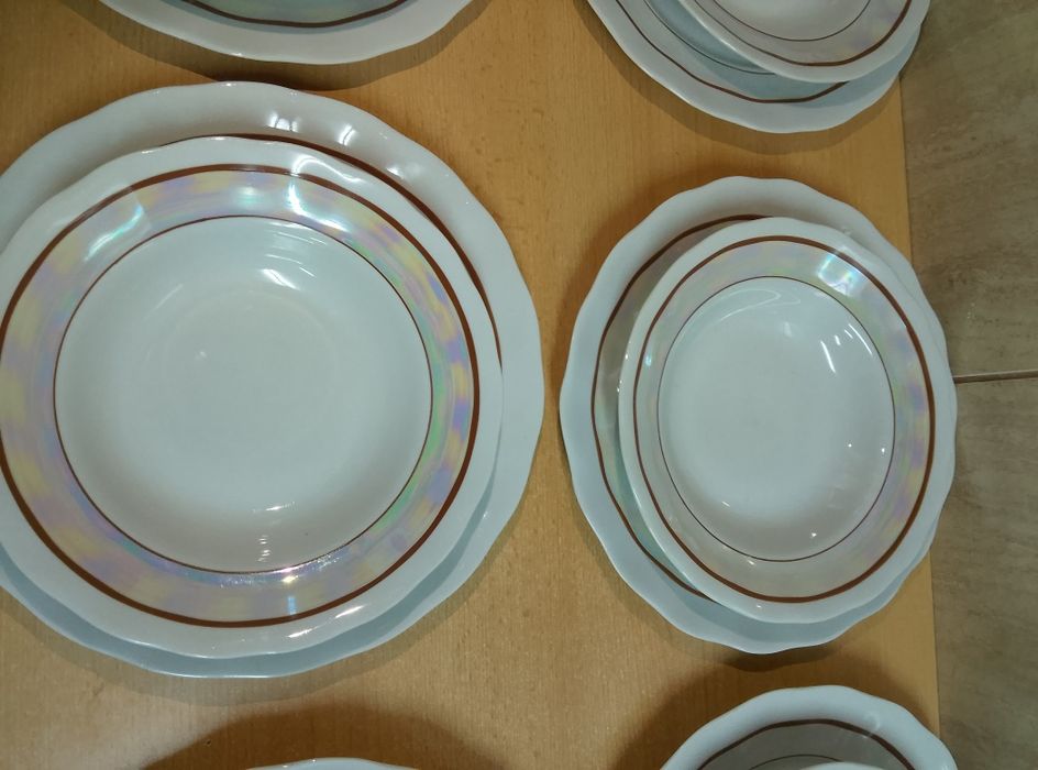 Serwis obiadowy na 6 osób Karolina stara porcelana PRL