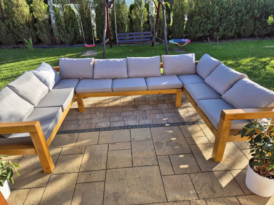 Meble ogrodowe, tarasowe drewniane