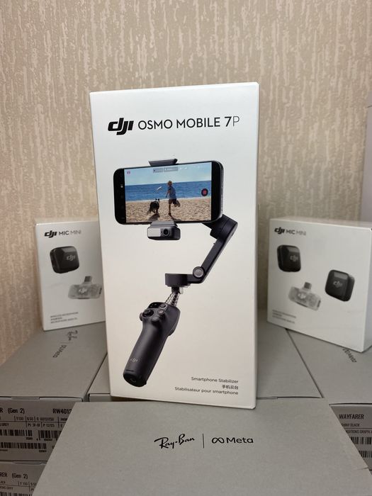 Монопод-стабілізатор DJI Osmo Mobile 7P (CP.OS.00000401.01) | Оригінал | Селфі-стік + стабілізатор 3-осьовий