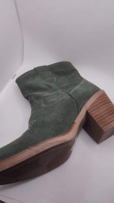 Botas em Camurça Serrage Verde Rui Marinho